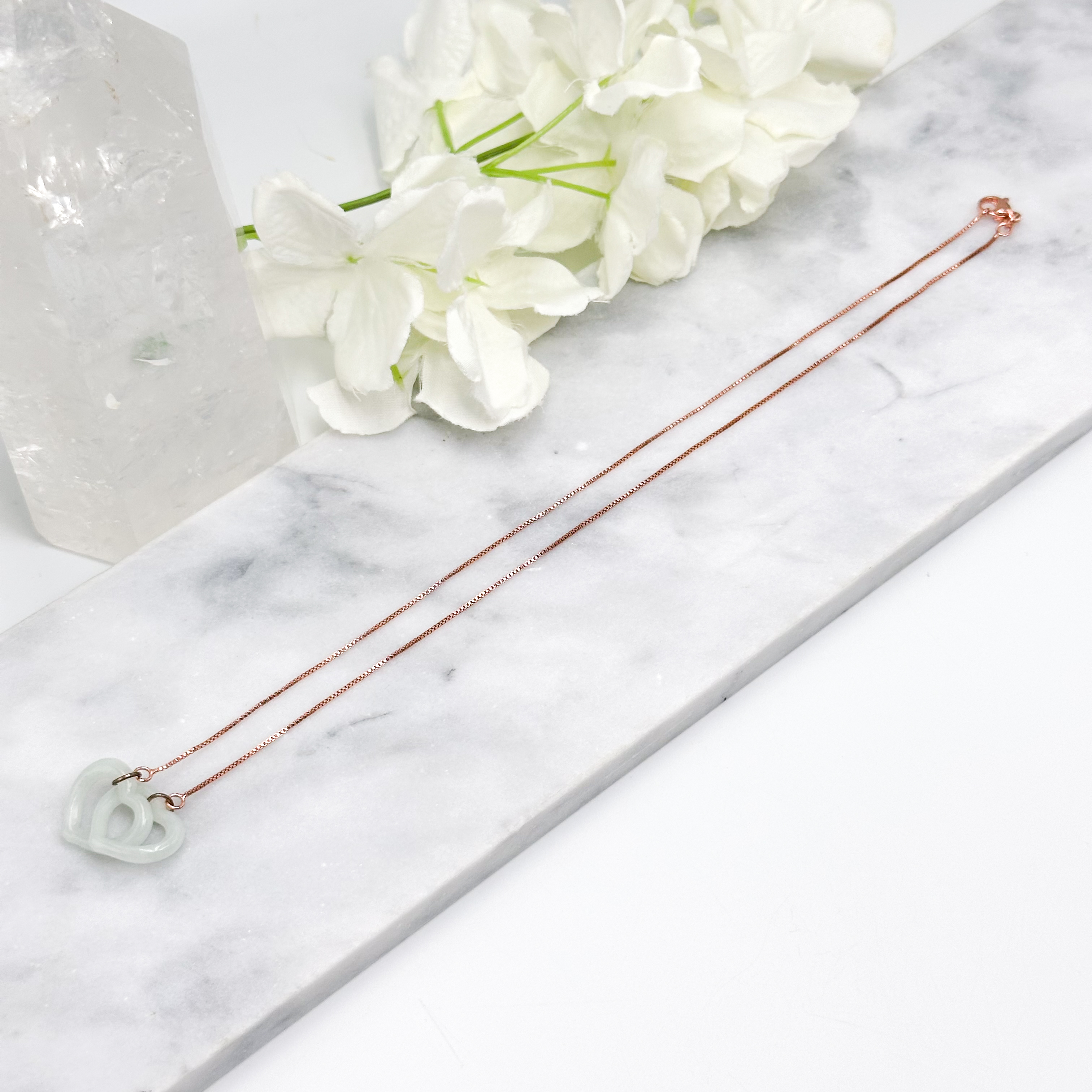 <<SG Seller>> CRZtales Assorted Interlock Heart Necklace